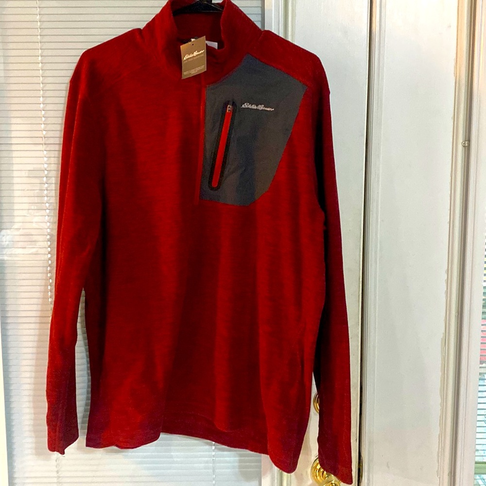 Eddie bauer Quarter zip fleece sweater